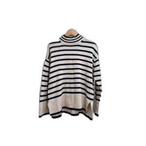 Ladies Lucky Brand Mock Neck Tunic Sweater (M)